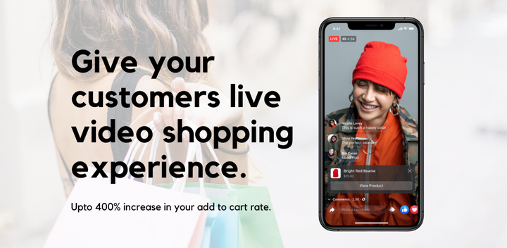 How does live video commerce shorten the shopping journey?