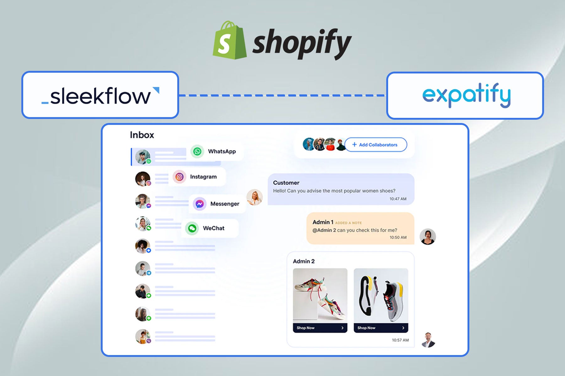 Kolaborasi Expatify & SleekFlow: Solusi Omnichannel Messaging Terbaik untuk Merchant Shopify Indonesia
