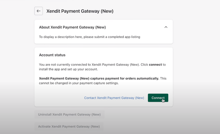 Action Needed: update your Xendit  Shopify integration