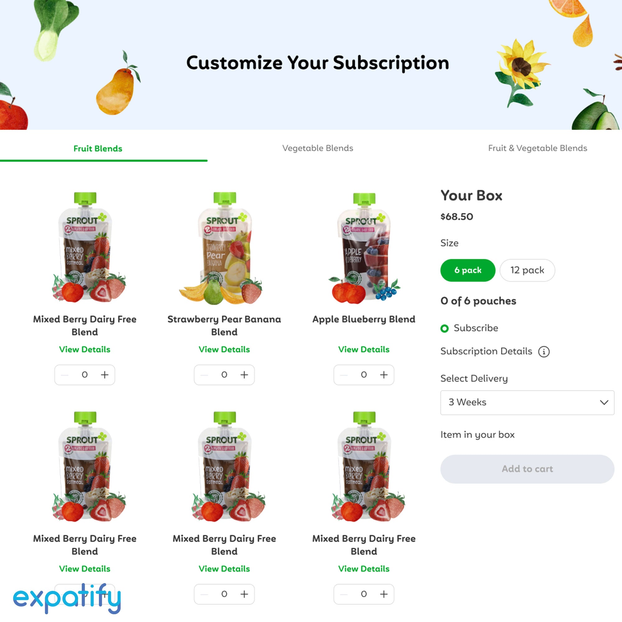 Build Your Own Box - Recharge App
