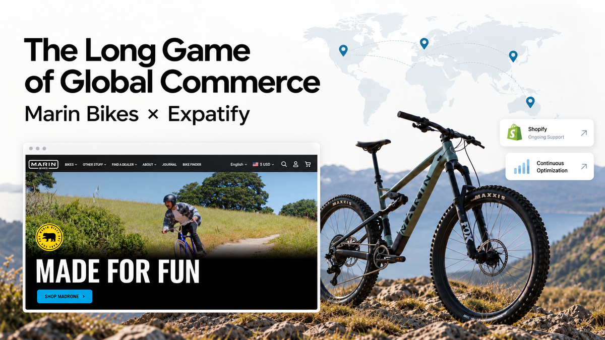 The Long Game of Global Commerce: Marin Bikes × Expatify