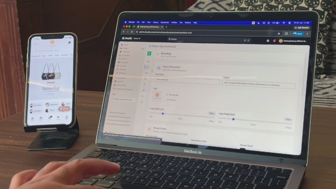 Mobile App Dashboard Preview